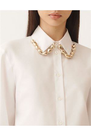White cotton poplin shirt FABIANA FILIPPI | CAD215F312D65021